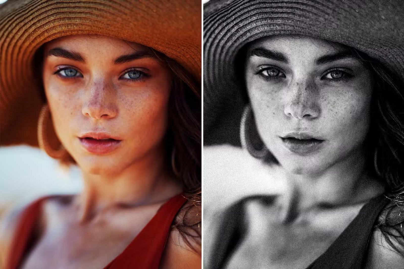 10 Presets Black & White Lightroom Para Celular e PC . .