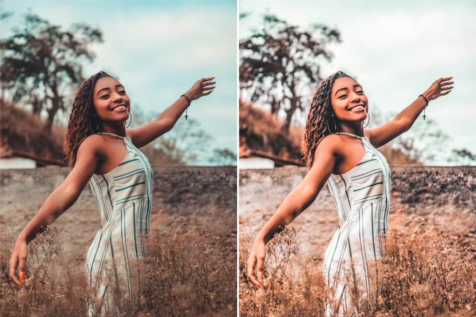 Salted Caramel - 10 Presets Lightroom Para Celular e PC . .